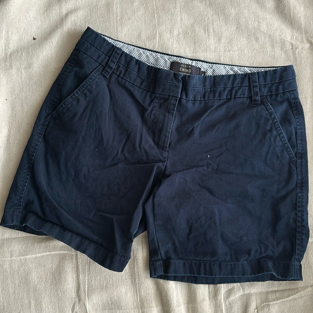 J. Crew chino 6 inch shorts